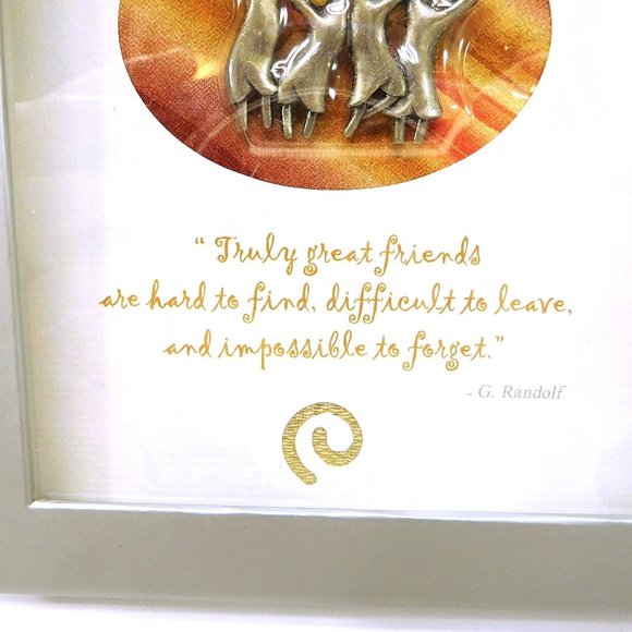 New Friends Brooch Pin Darling Dash with Inspiration Card - Picture 3 of 4